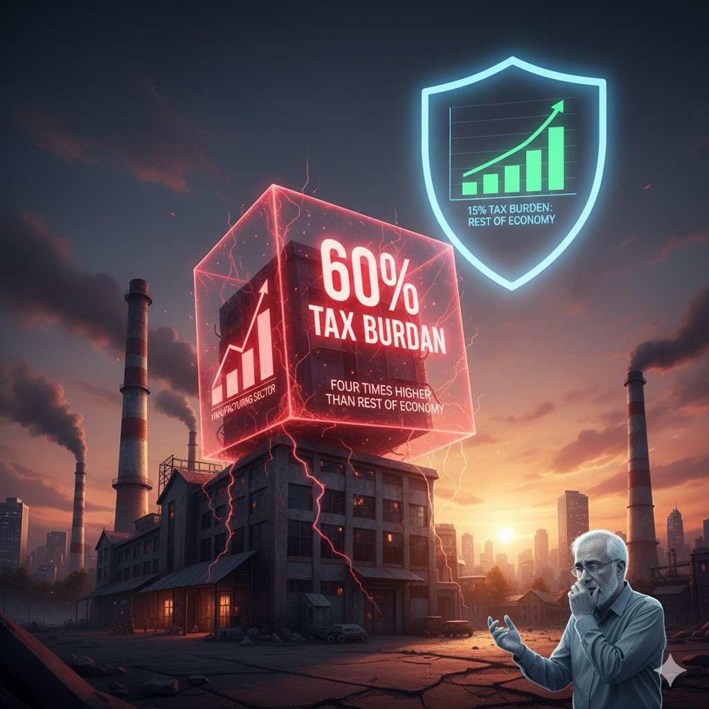 Manufacturing Sector Carries 60% Tax Burden, Four Times Higher Than Rest of Economy: Hafiz Pasha