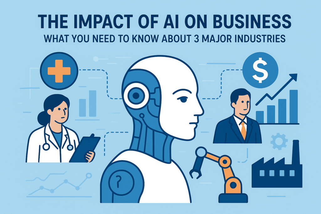 The Impact of AI on Business: What You Need to Know About 3 Major Industries