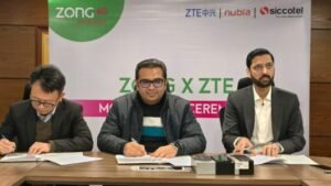 Pakistan's 5G Push: Zong Introduces Diverse ZTE Devices with Inclusive Financing