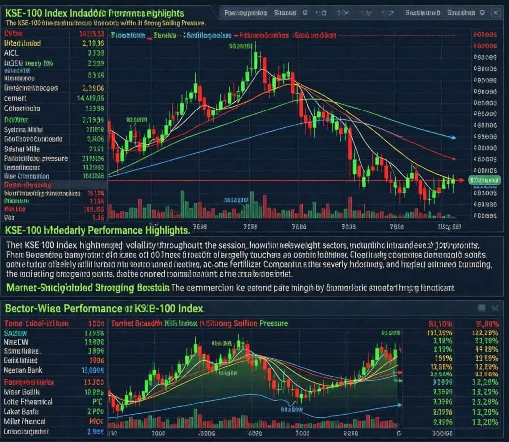 KSE-100 Index Slides Sharply as Reko Diq Concerns Shake Investor Confidence