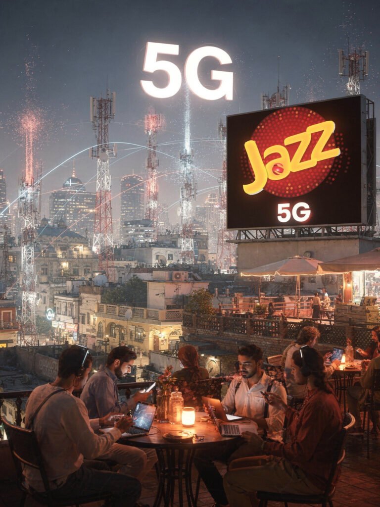 Jazz Activates 5G in Islamabad, Lahore, Karachi and Others; Initial Deployment Covers ~180 Sites
