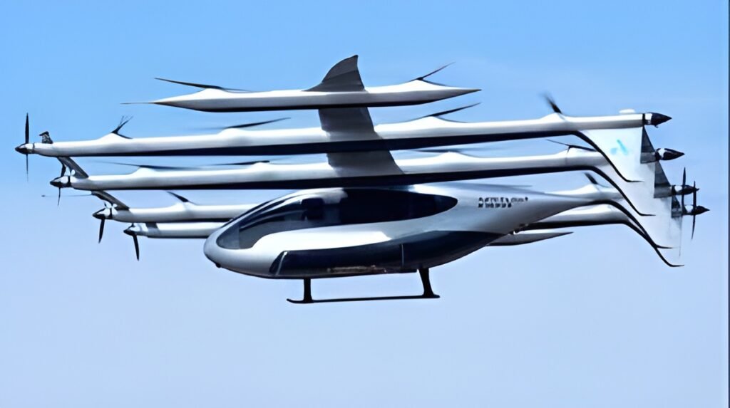 China Unveils Massive 10-Passenger Electric Aircraft 'Matrix' in Flight Demo