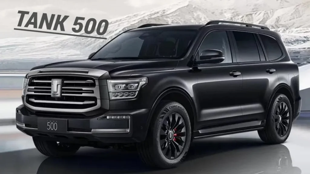 Sazgar Set to Roll Out Hybrid SUV Tank-500 by End of March