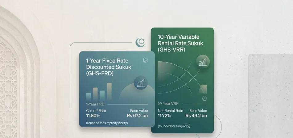 Govt Raises Rs114 Billion Through Hybrid Sukuk Auction