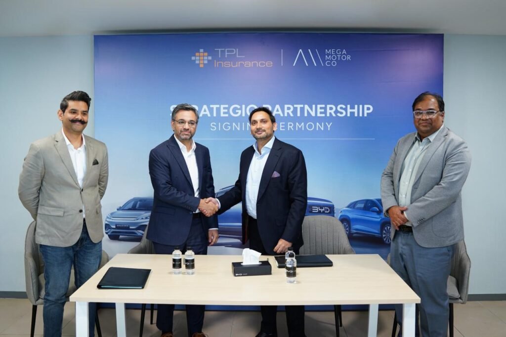 Mega Motor Company (MMC) and TPL insurance collaborate to launch MMC Cares for BYD Owners in Pakistan