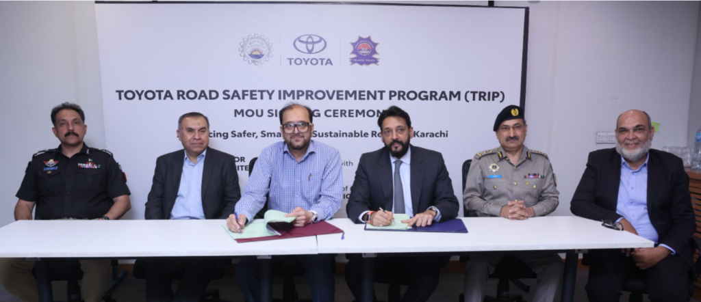 Toyota, NED University and Sindh Traffic Police Join Forces to Advance Road Safety and Urban Mobility in Karachi