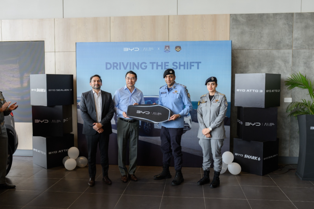 Islamabad Police Departments Mark Milestone in Electric Mobility Adoption with BYD EVs