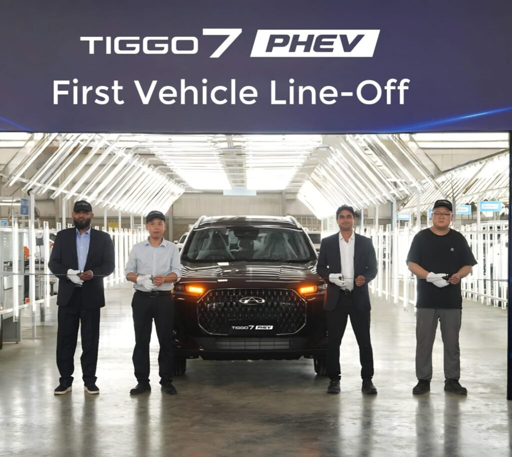 Chery Master Pakistan Rolls Off Locally Assembled Tiggo 7 PHEV, Expands PHEV SUV Lineup