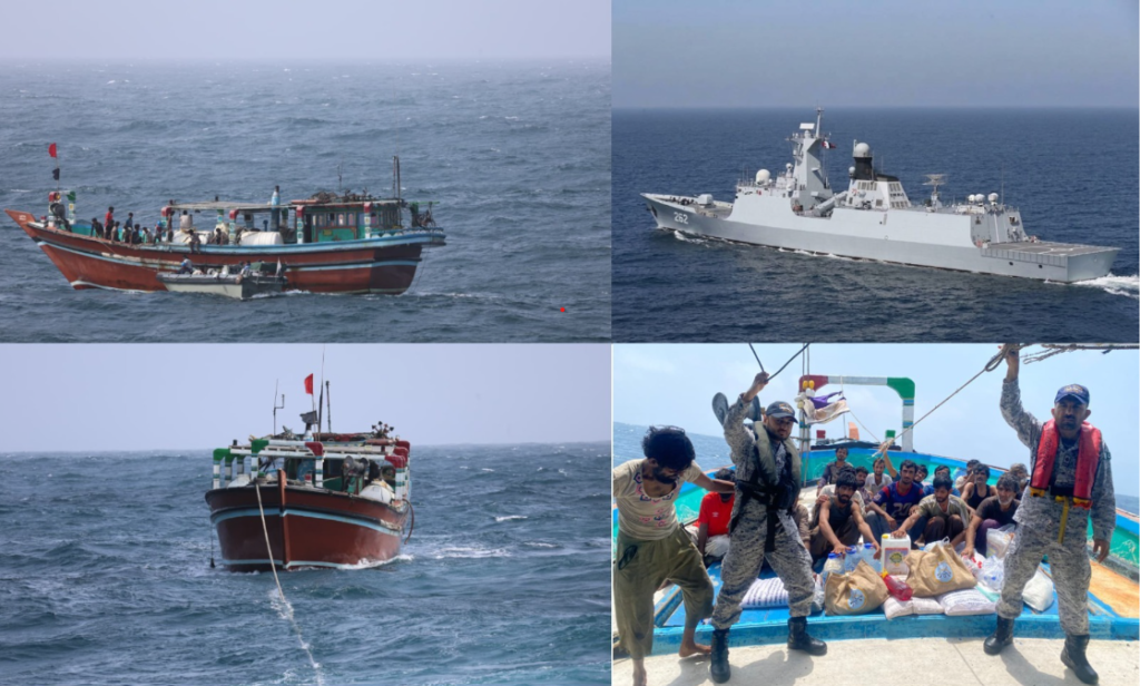 Pakistan Navy Rescue Operation Saves 19 Fishermen Stranded Off Gwadar During Dangerous Monsoon Conditions
