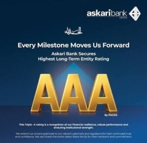 Askari Bank AAA Rating Strengthens Confidence in Pakistan's Banking Industry