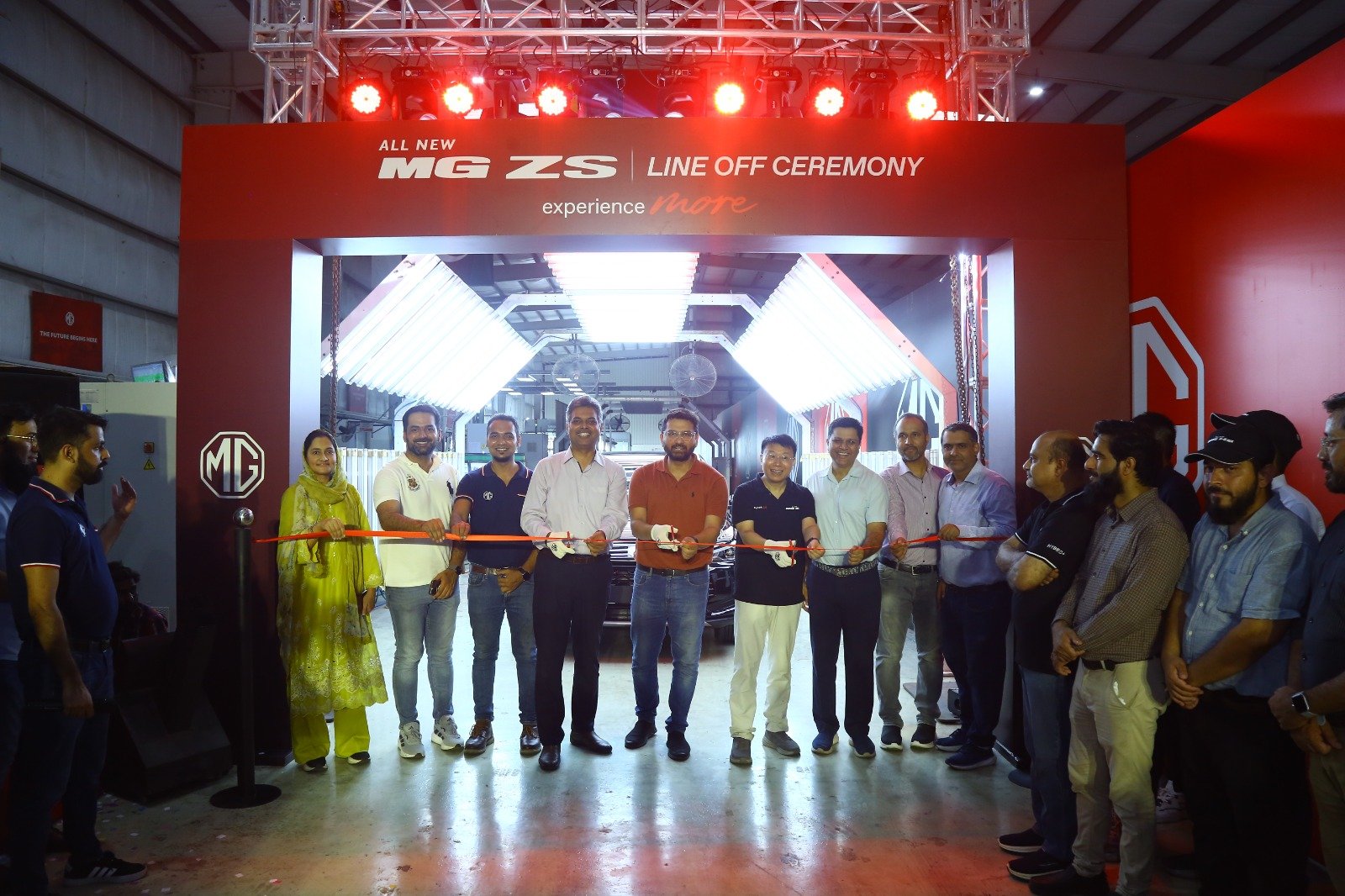 MG Pakistan Marks CKD Line-Off of All-New MG ZS as Locally Assembled Units Head to Customers